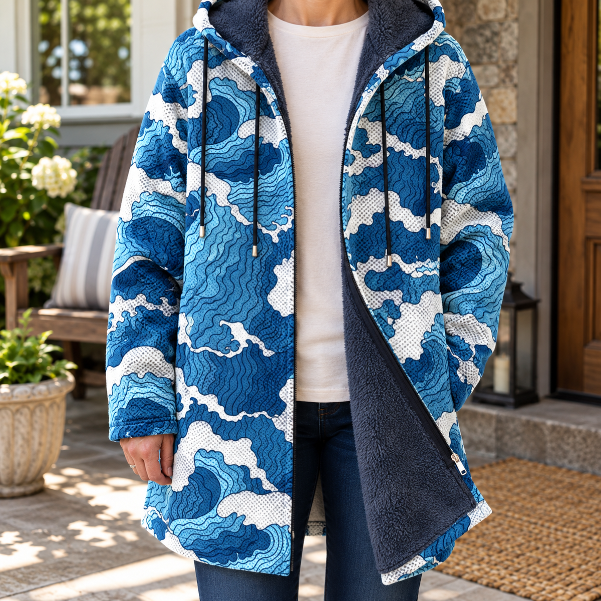 Marine | Bohemian Art Coat