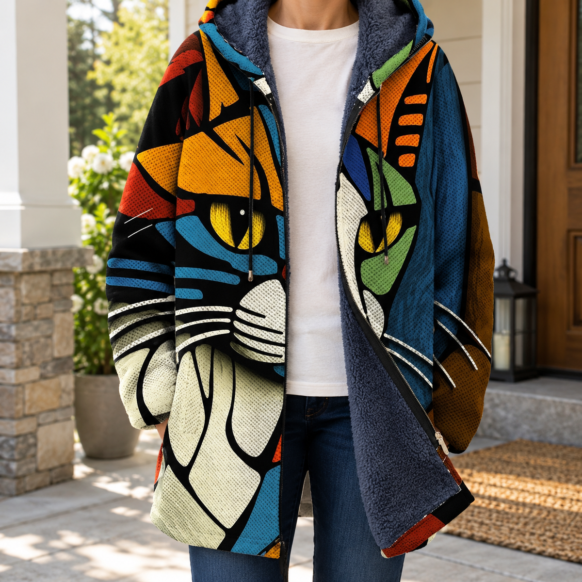 Tabeet | Bohemian Art Coat