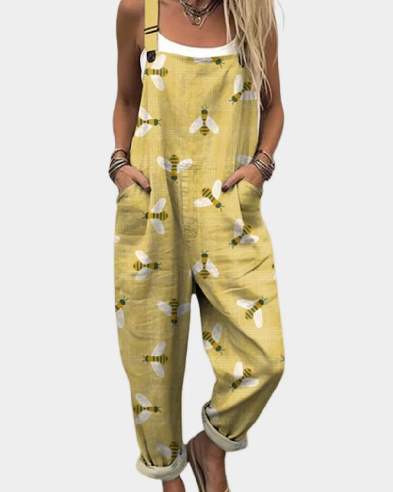 Bee's | Comfortable Printed Overalls