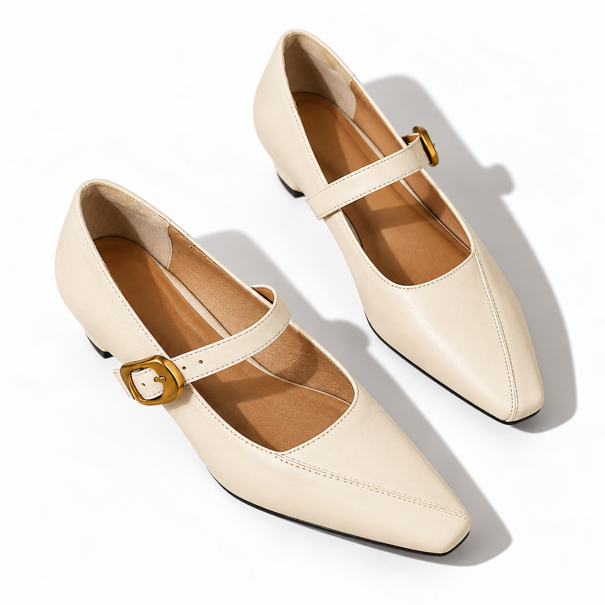 Zoora | Paneled Mary Jane Heel