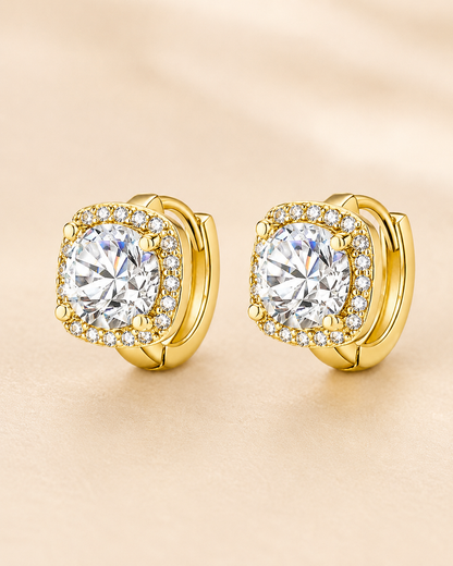Madisom Square Earrings Gold