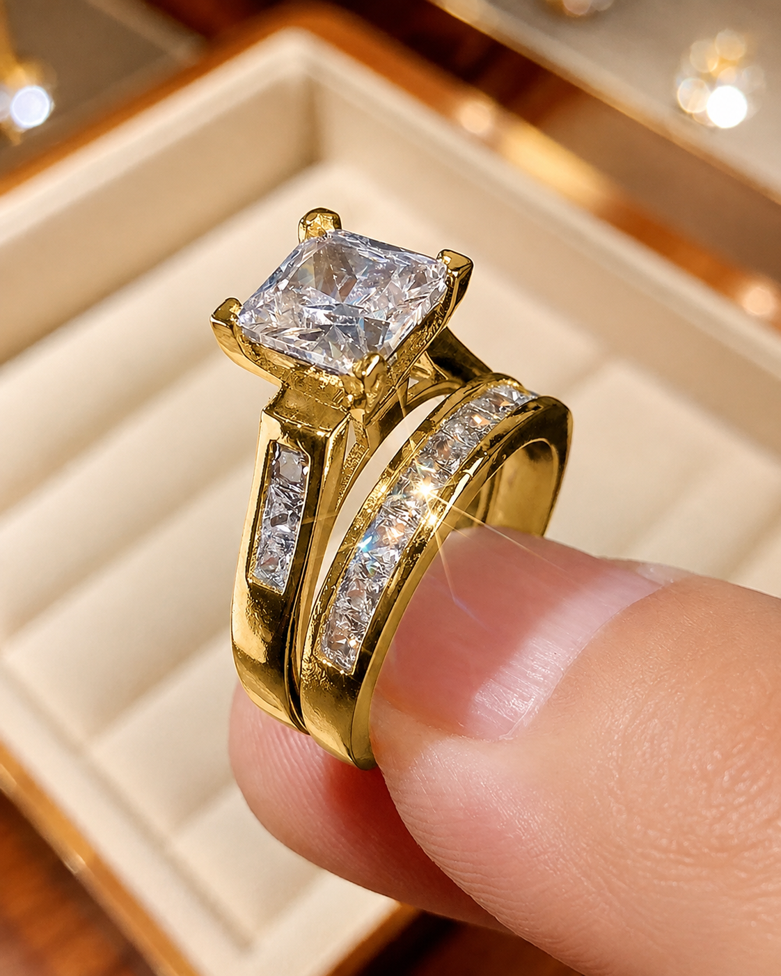 Golden Luxury Ring