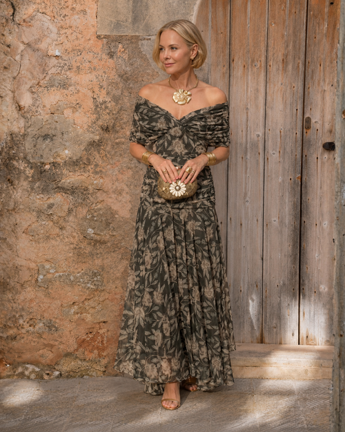 Maxim | Elegant Botanical Dress