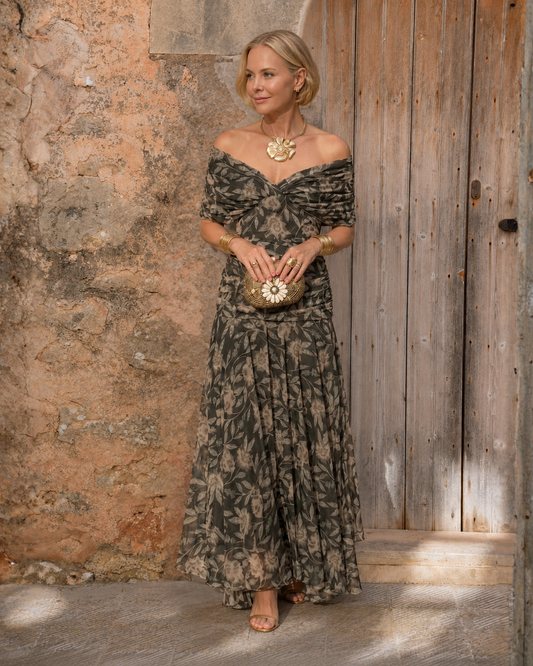 Maxim | Elegant Botanical Dress