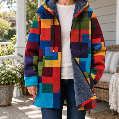 Daelila | Bohemian Art Coat