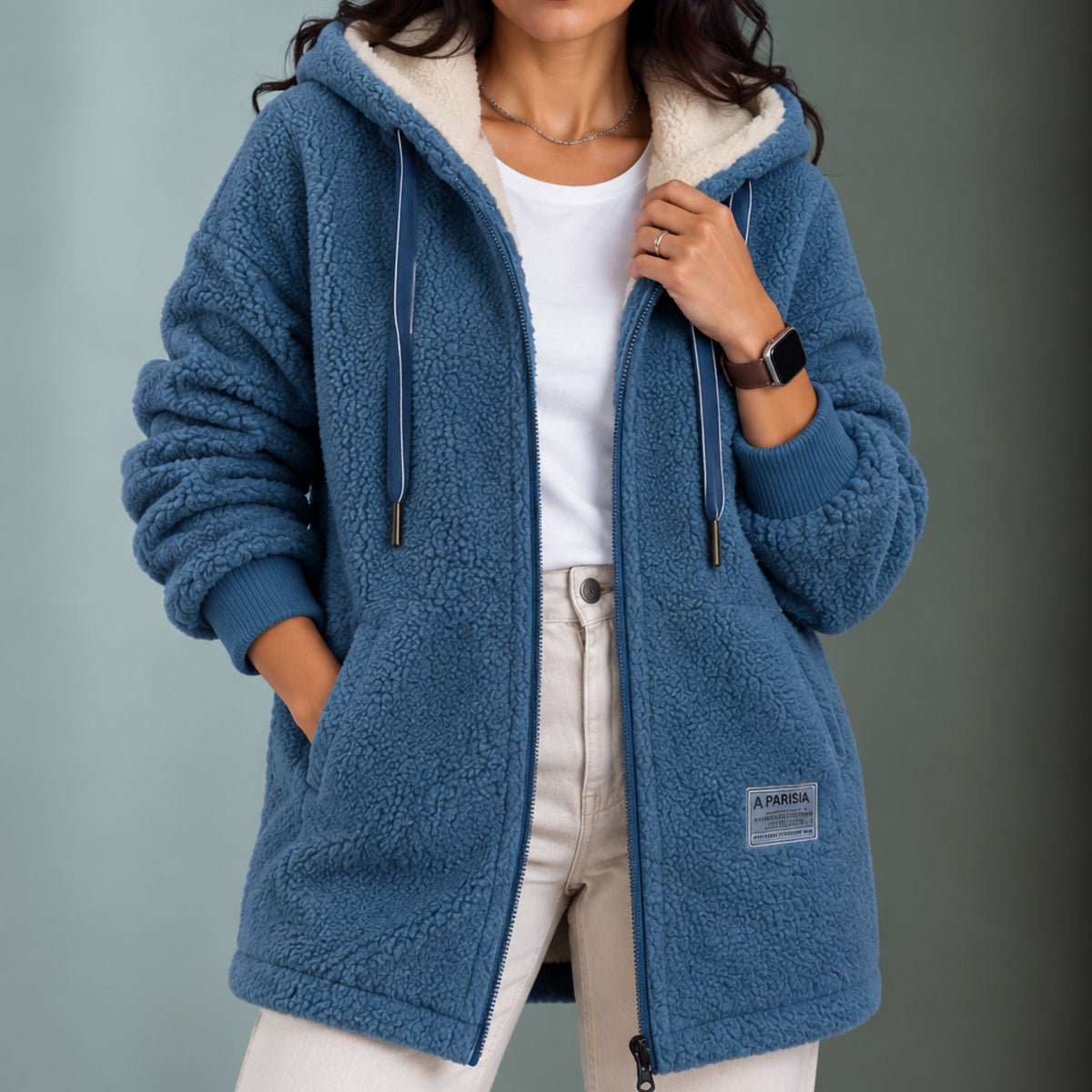 Maye | Women's Hooded Full-Zip Relaxed Jacket