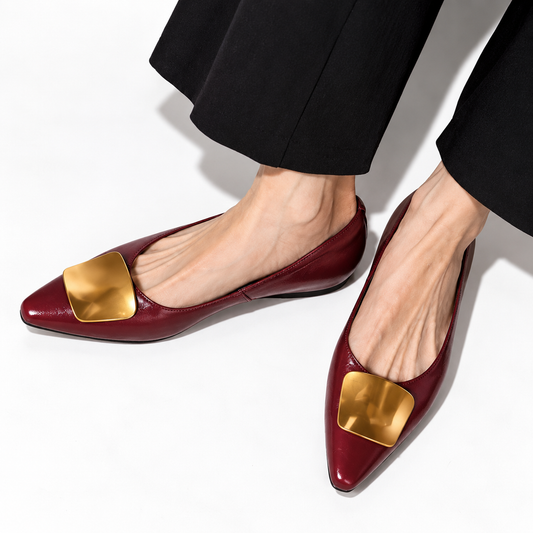 Loreal | Comfort Leather Flats
