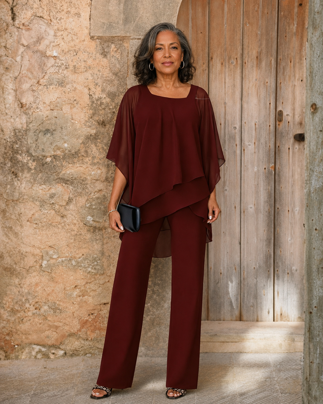 Maira | Two-Piece Layered Set