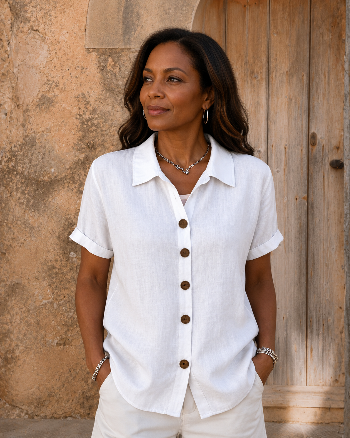 Gracias | Relaxed Short Sleeve Women’s Shirt
