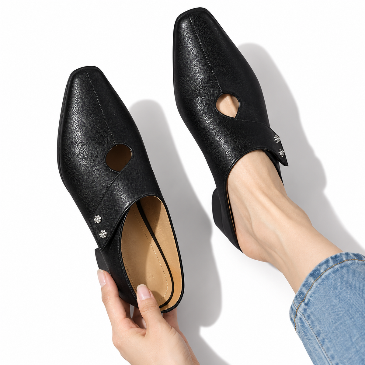 Olgs | Comfort Leather Mules