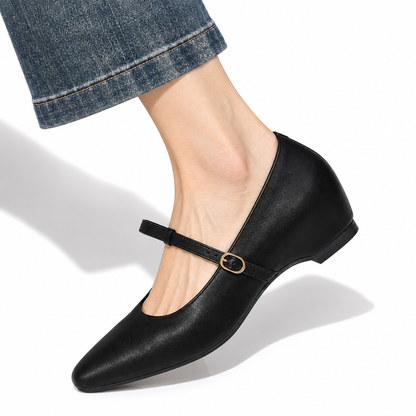 Bronny | Bow-Strap Mary Jane Pump