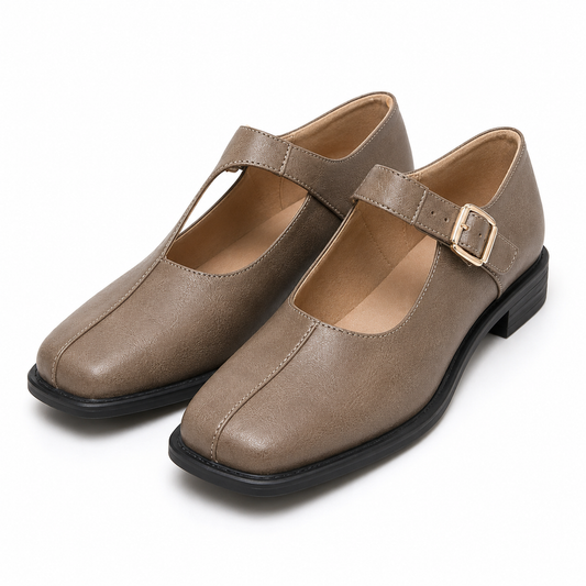 ROSY COMFORT LEATHER FLAT