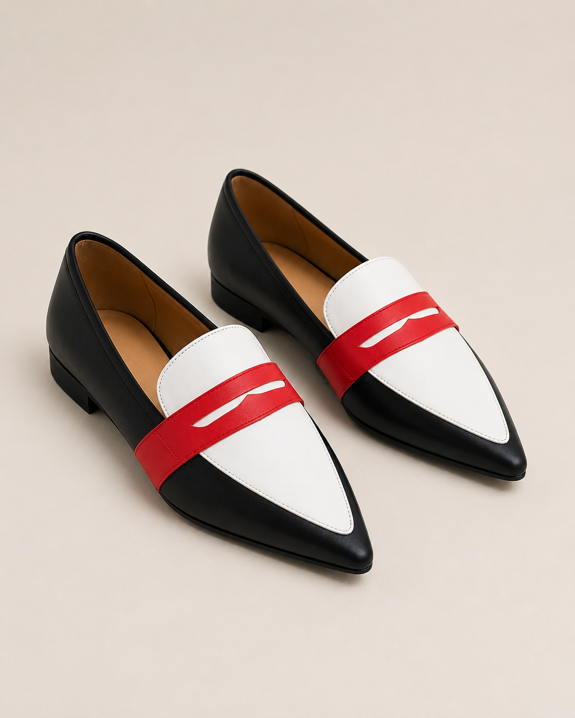 Camille | Color-Block Loafers