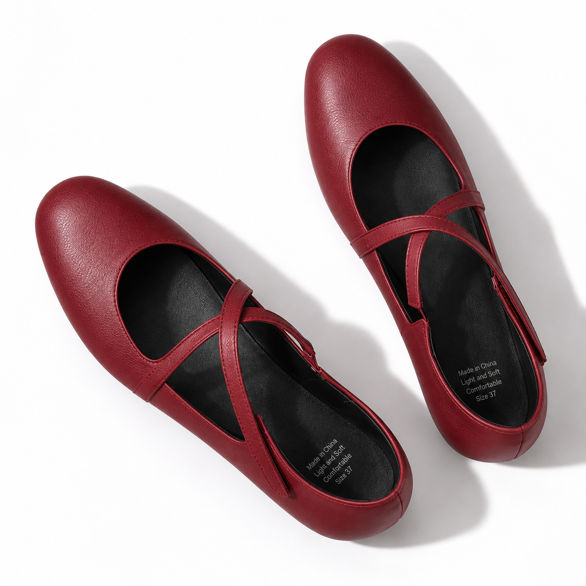 Zeorey | Leather Flats