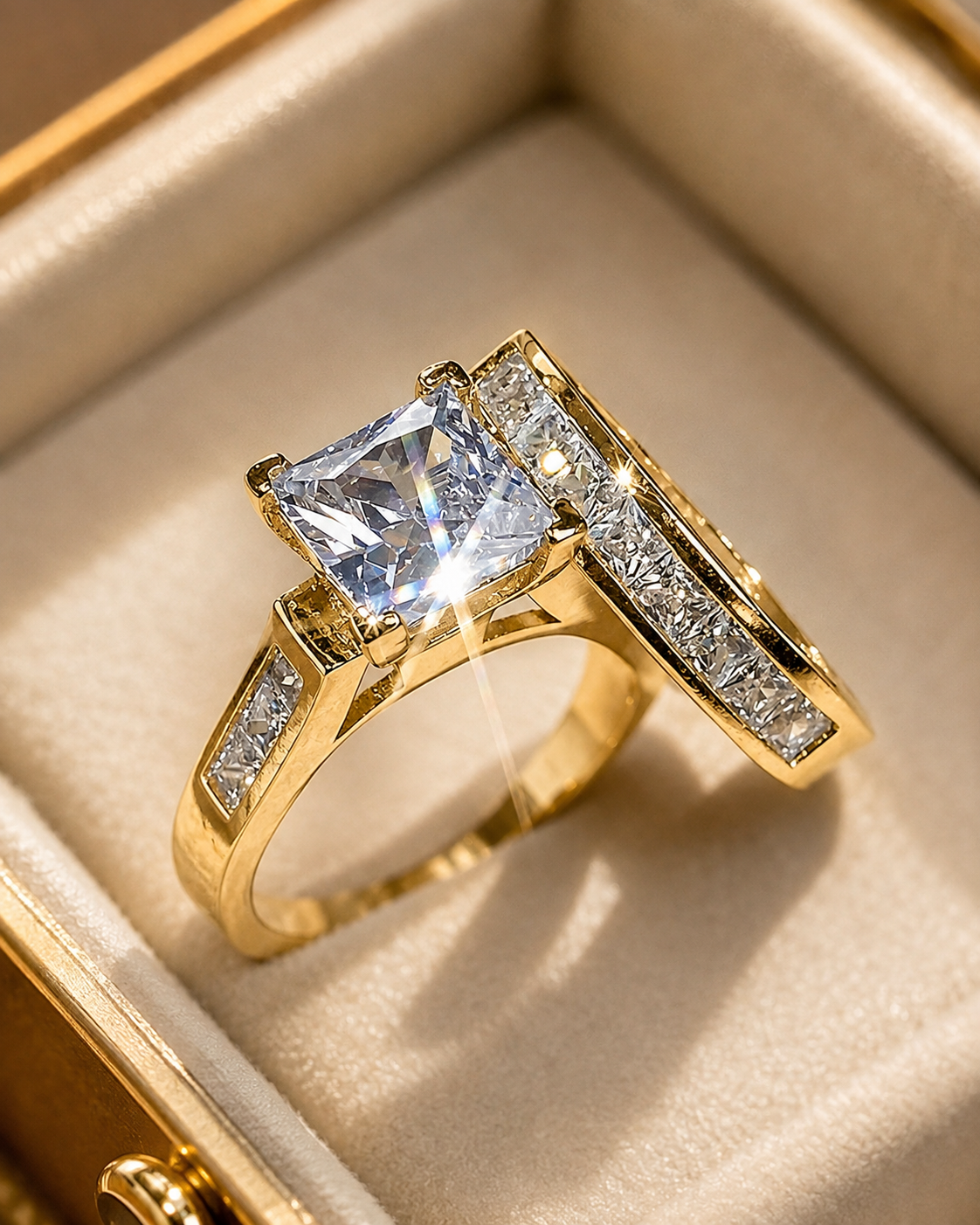 Golden Luxury Ring