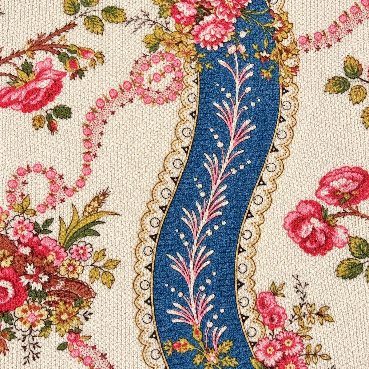 ROSSALINE CLIMBING ROSE RIBBON CARDIGAN