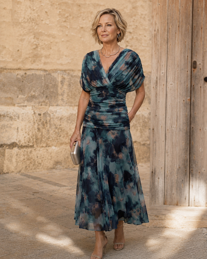 Maya | Elegant Blue Dress