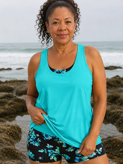 Monique | Flattering 3-Piece Tankini Set
