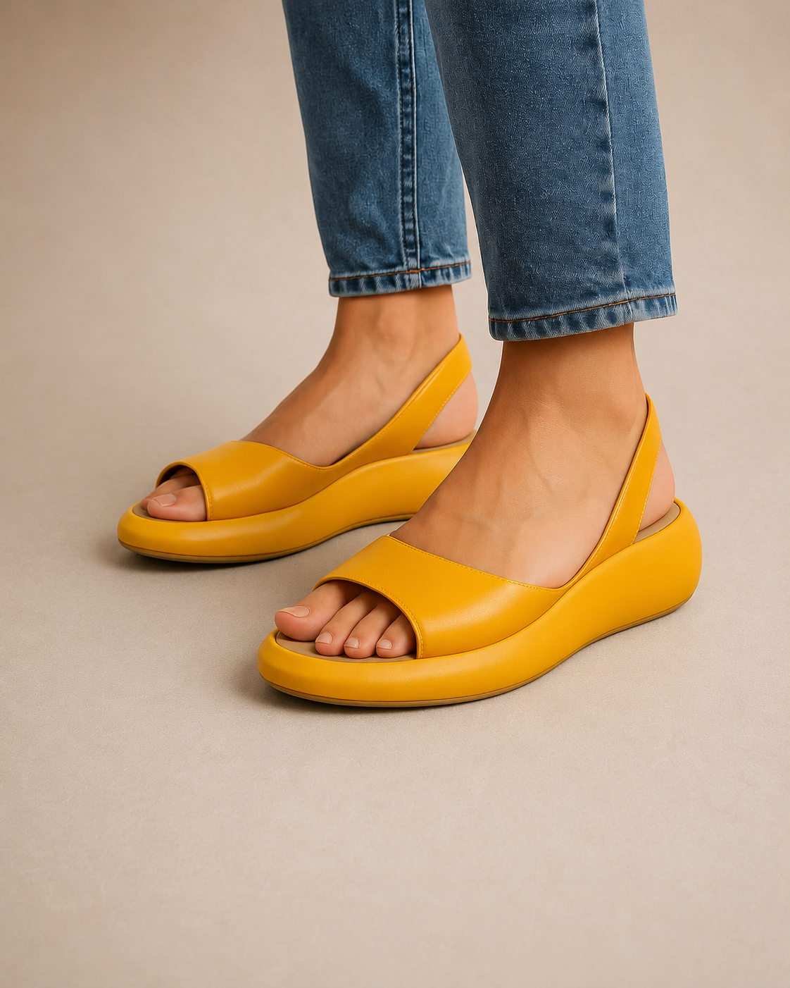 Avenza | Orthopedic Padded Insoled Sandals