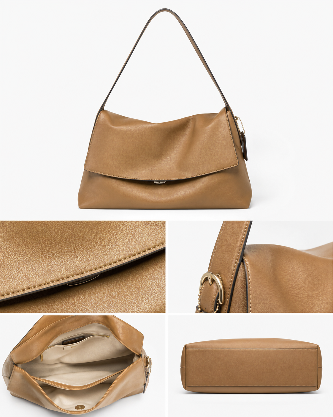 EVIANA CLASSY SHOULDER BAG GENUINE LEATHER