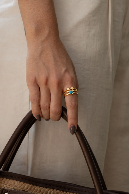 Women luxury Ring Stars