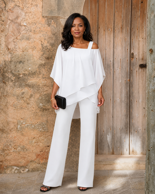 Maira | Two-Piece Layered Set