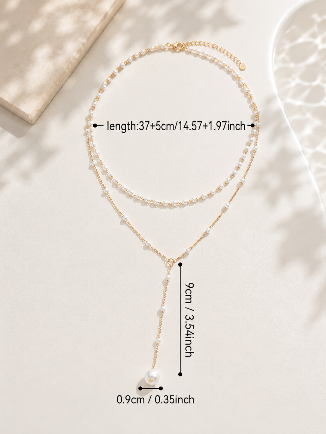 The Legend Pearl Strand Necklace
