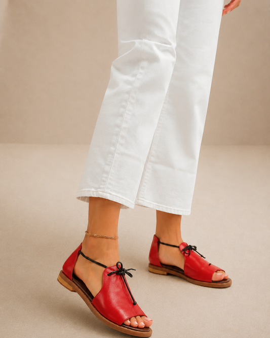 Olivia | Leather Orthopedic Summer Sandals