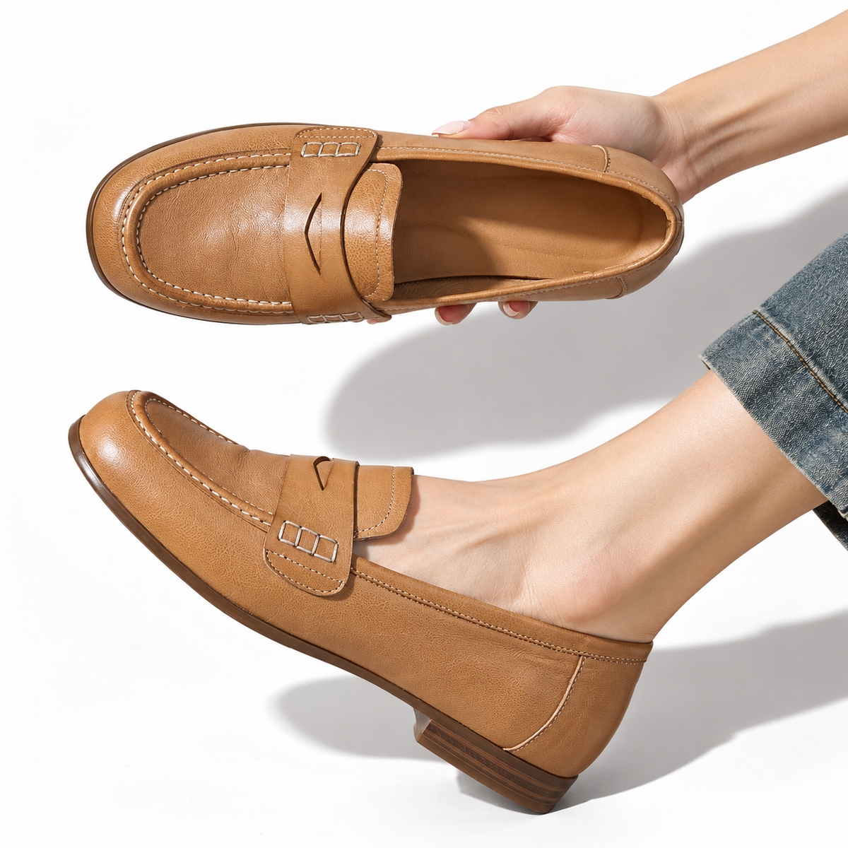 Calea | Comfort Leather Loafers