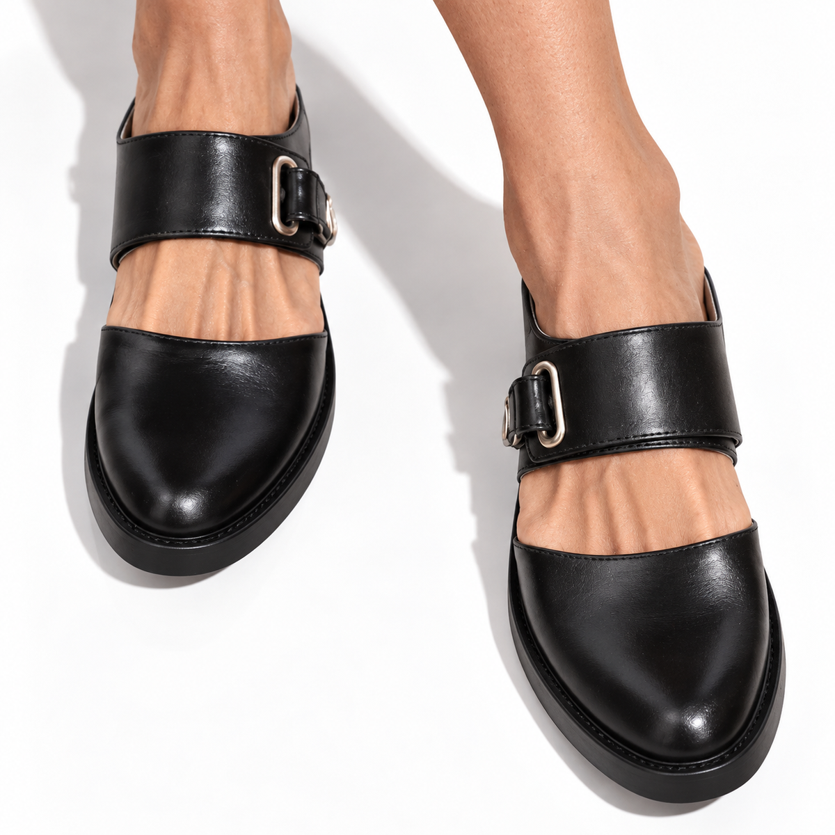 Nirma | Adjustable Strap Mary Jane Flats