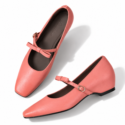 Bronny | Bow-Strap Mary Jane Pump