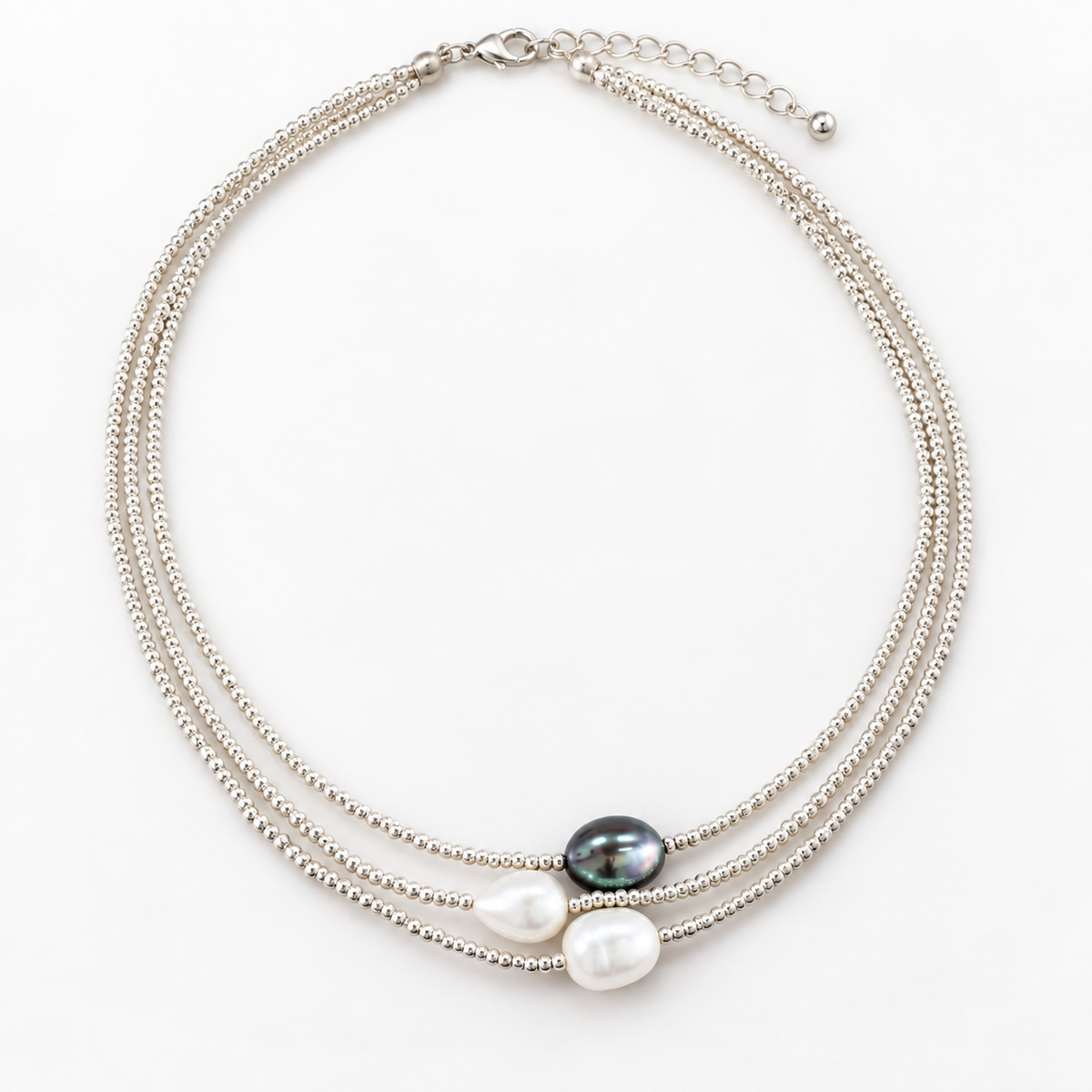Barocue Pearl Multi-Strand Necklace
