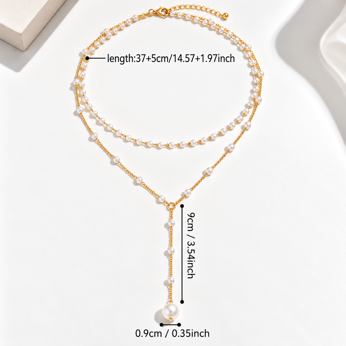 The Legend Pearl Strand Necklace