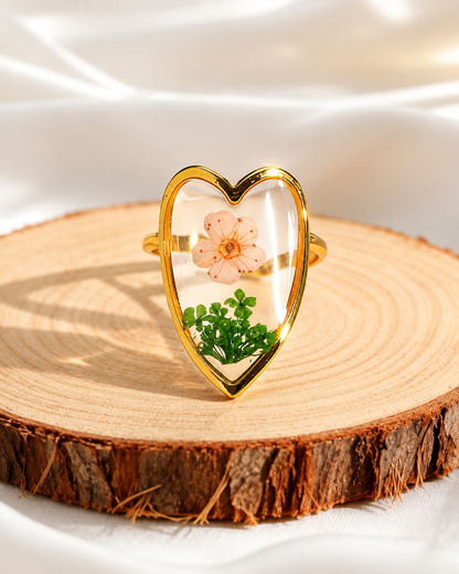Women Round Ring Accesories Gold