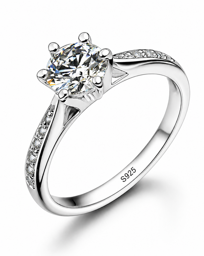 LUXURY STERLING SILVER CLASSIC RING