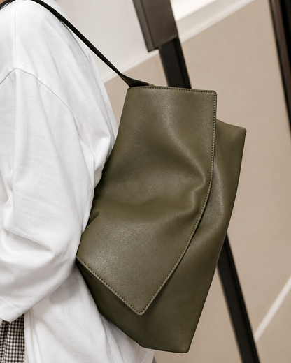 EVIANA CLASSY SHOULDER BAG GENUINE LEATHER
