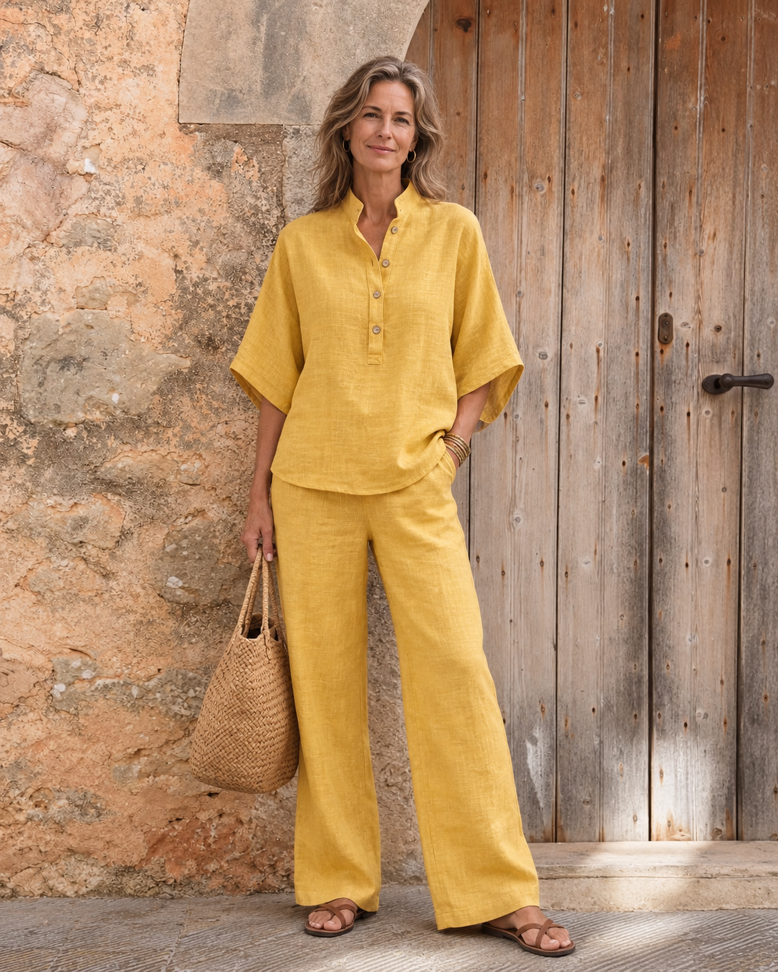 Sarah | Linen Two-Piece Set Regular price