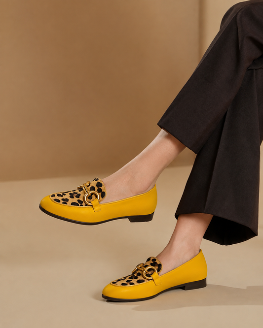 Janelle | Animal Print Slippers