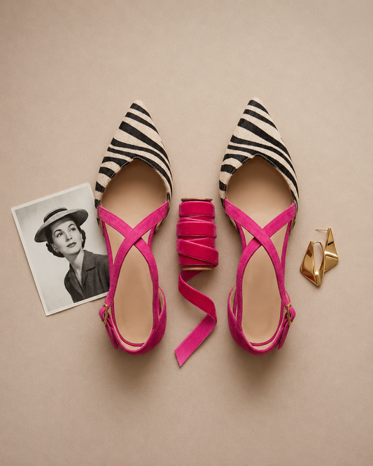 Vern - Ballet Flats with Straps