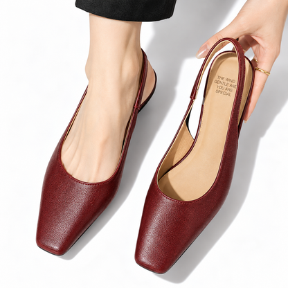 Ersal | Comfort Leather Slingbacks