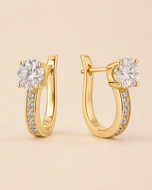 Earrings Huggy Gold