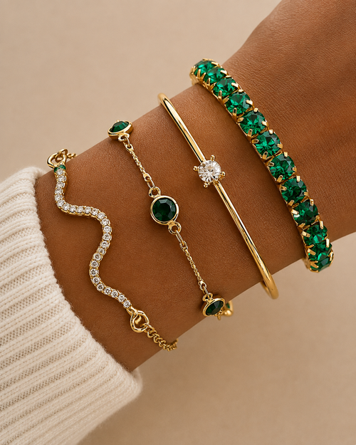 Ashabrina Bracelet Set Gold