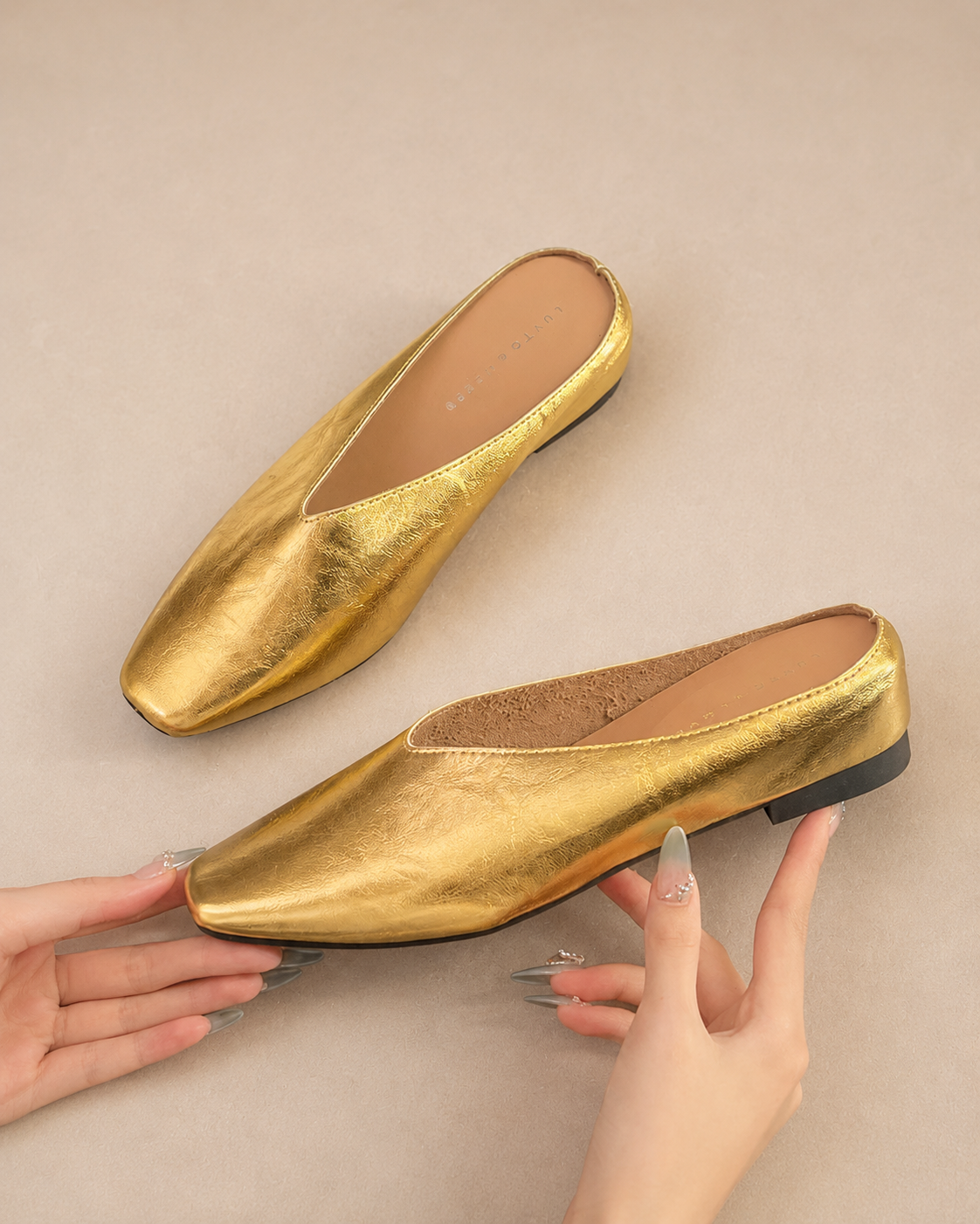 Valen | Orthopedic Leather Flats