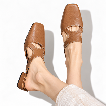 Dessay | Leather Comfort Mules