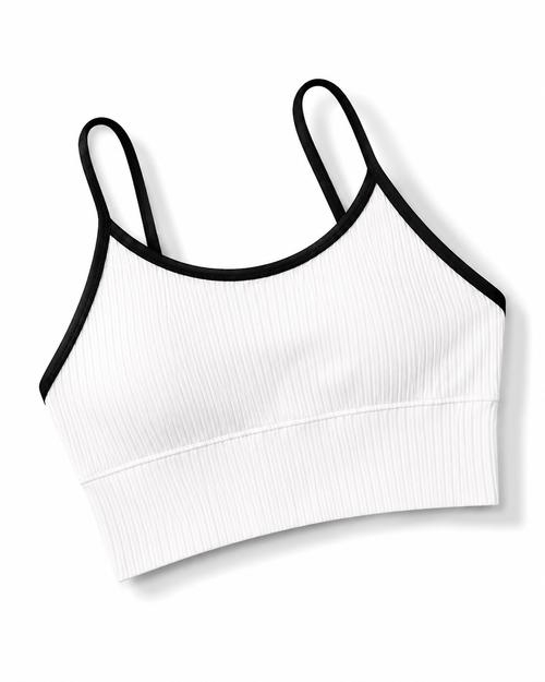 SPORTS BRA CROP TOP COTTON