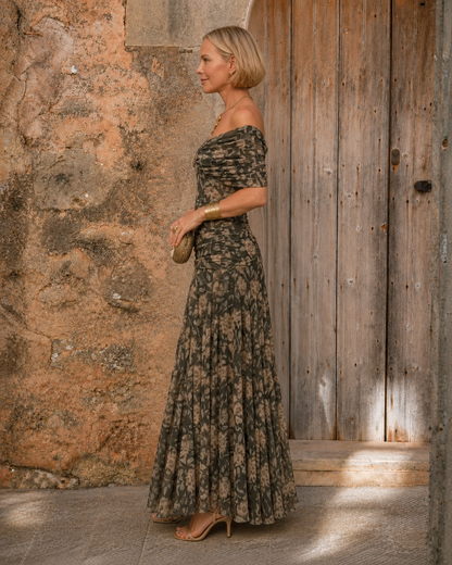 Maxim | Elegant Botanical Dress