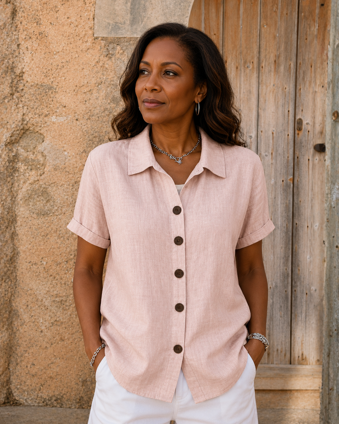 Gracias | Relaxed Short Sleeve Women’s Shirt